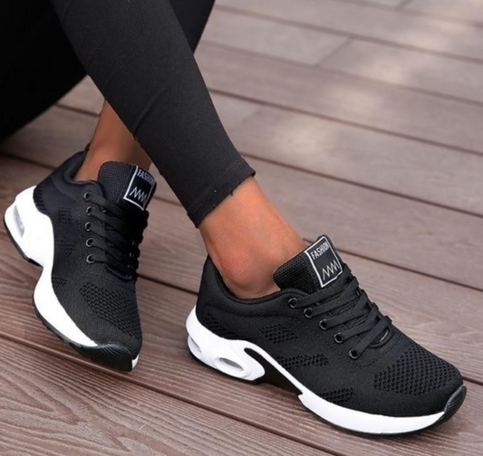 Stilla | Ortopædisk Let, Åndbar Sport Sneaker Til Damer Sporty Casual Løbesko Med Air Cushion Sål