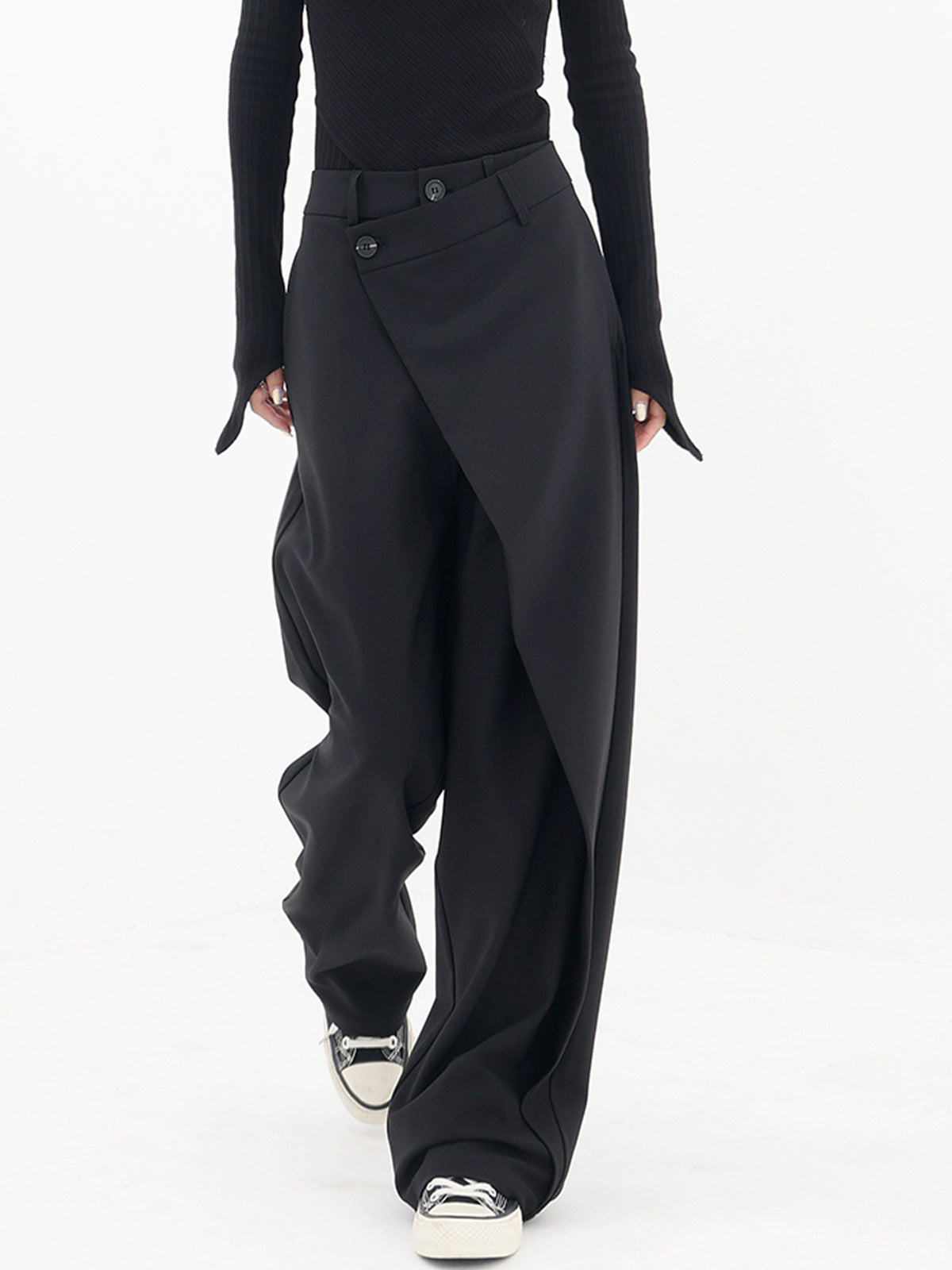 Stilla ASYMMETRISK BAGGY-BUKSER
