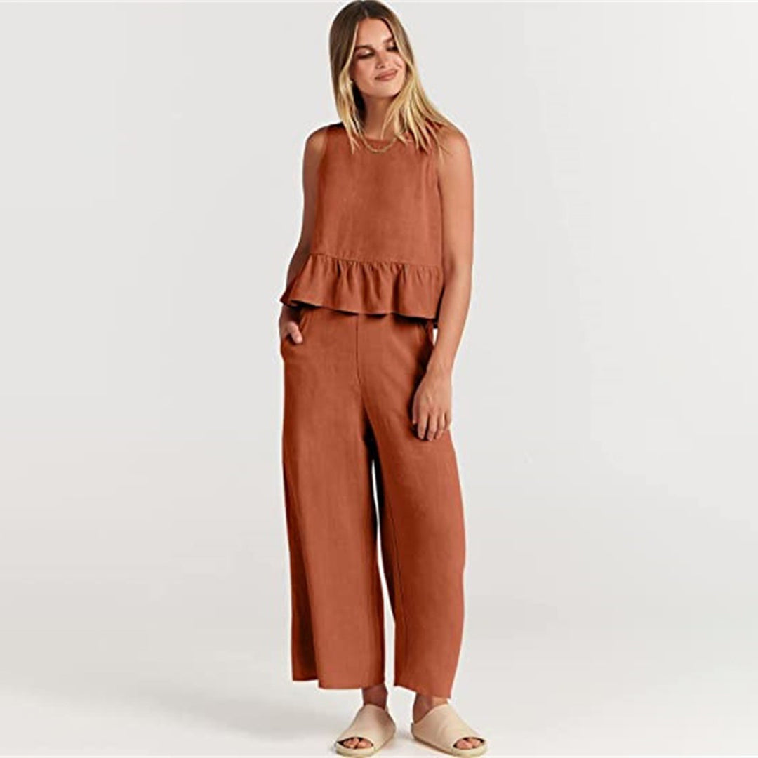 Stilla | to Dels Jumpsuit Kjole Til Kvinder Stilfuld og Alsidig