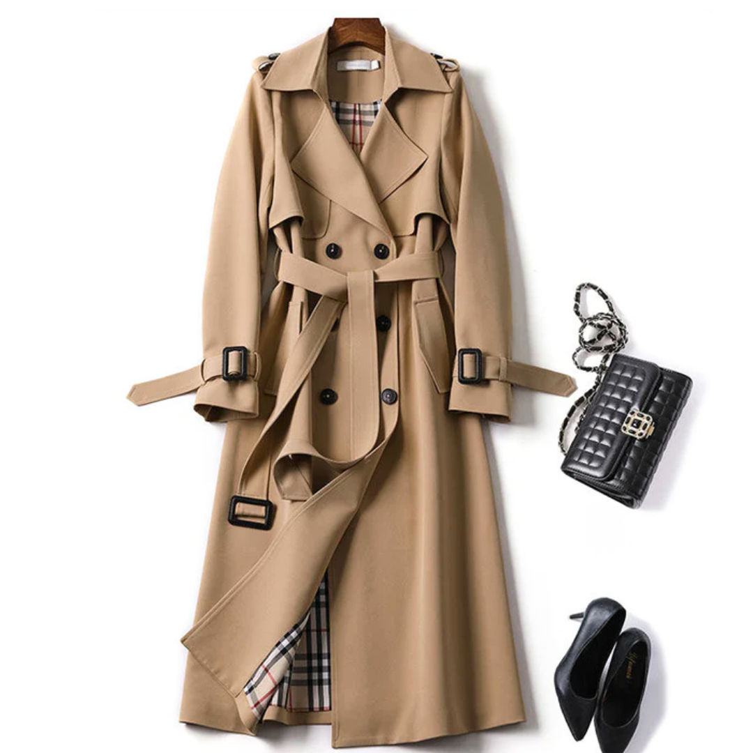 Stilla | Designer Tidløs Trenchcoat