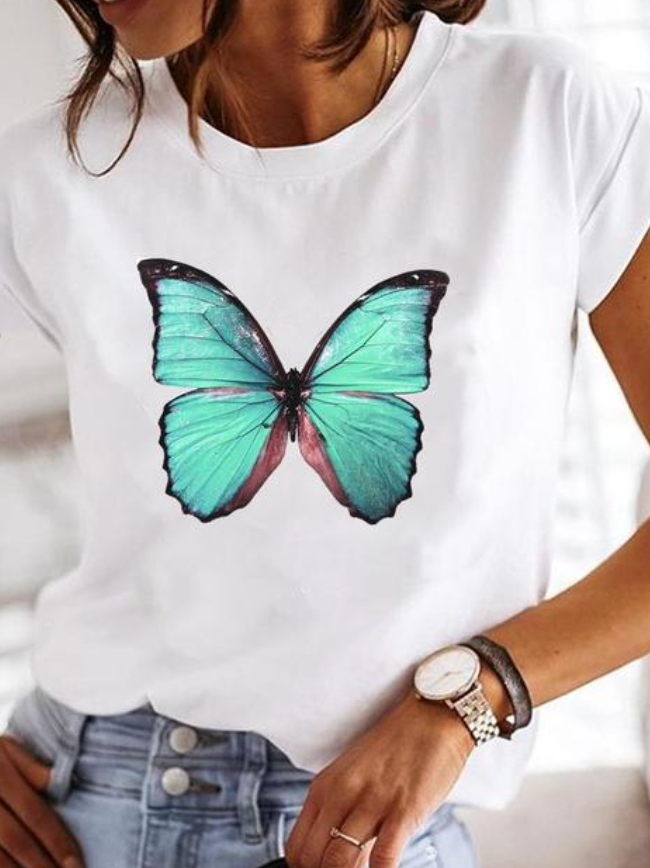 Stilla | Rosalinda Stilfuld T-shirt Med Hjertemotiv