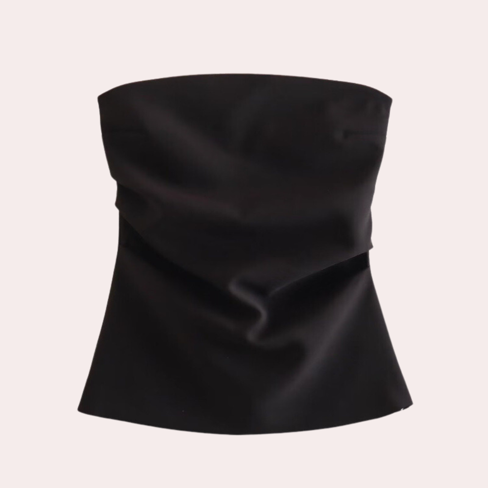 Stilla | Elegant Bustier Bluse Til Dame