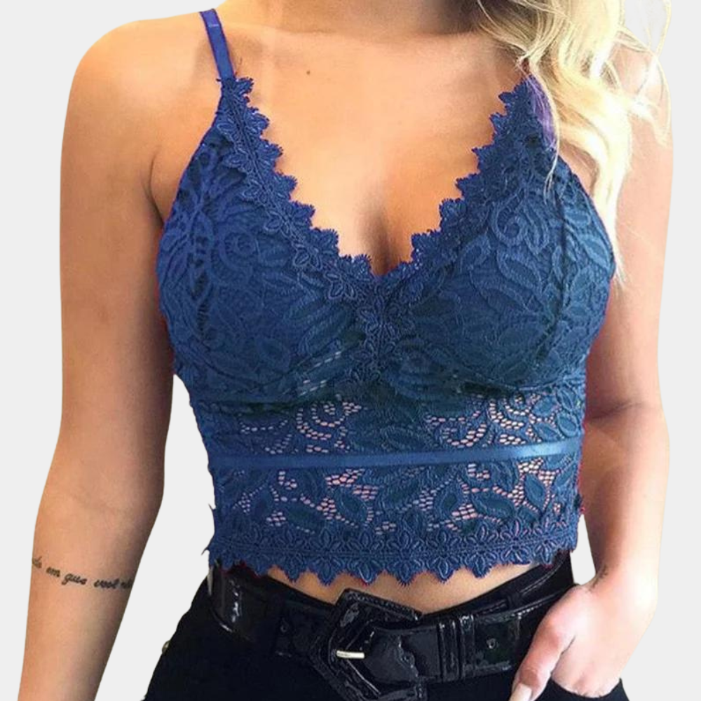 Stilla | Floral Lace Dame bluse