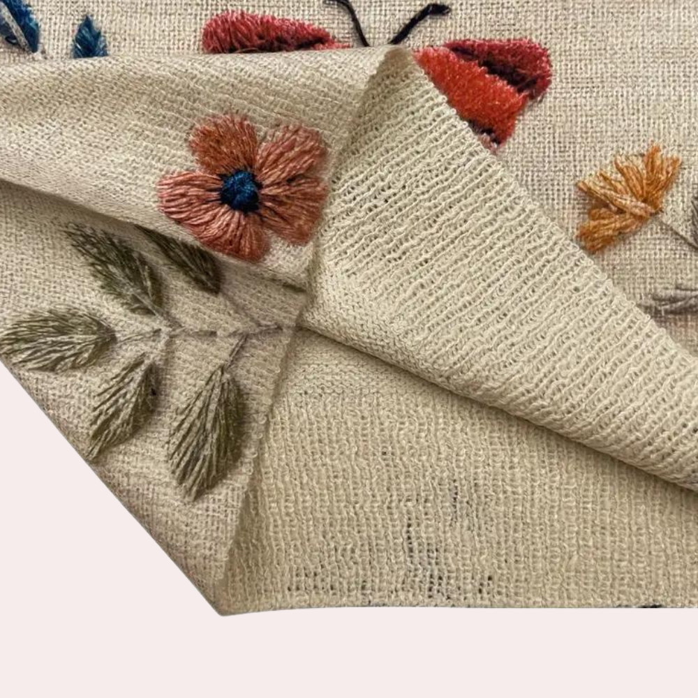 Stilla | Stilet Sweater Til Kvinder Med Blomsterdesign