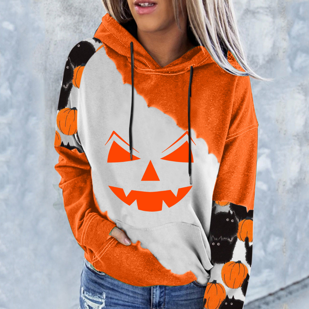 Stilla | Trendy Kvinders Halloween Sweatshirts