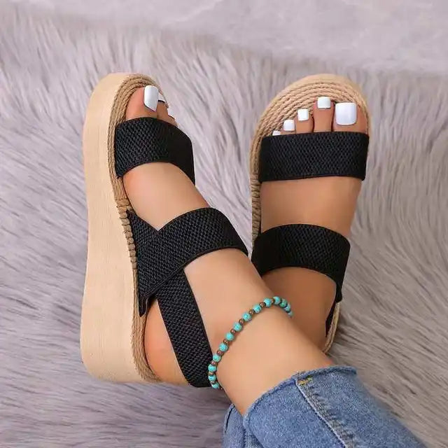 Stilla | Elegante Sommer Sandal Med Hæl