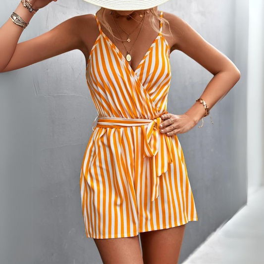Stilla | Elegante Striber Jumpsuit