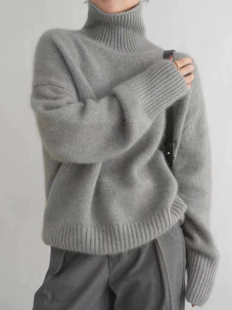 Stilla | Blød Cashmere-Trøje Med Rullekrave til Kvinder