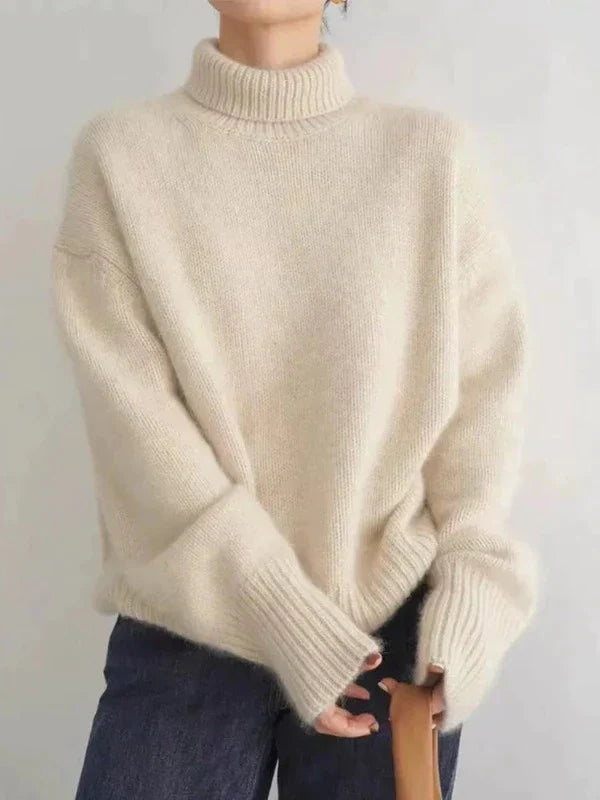 Stilla | Rullekravesweater Kashmir til Kvinder