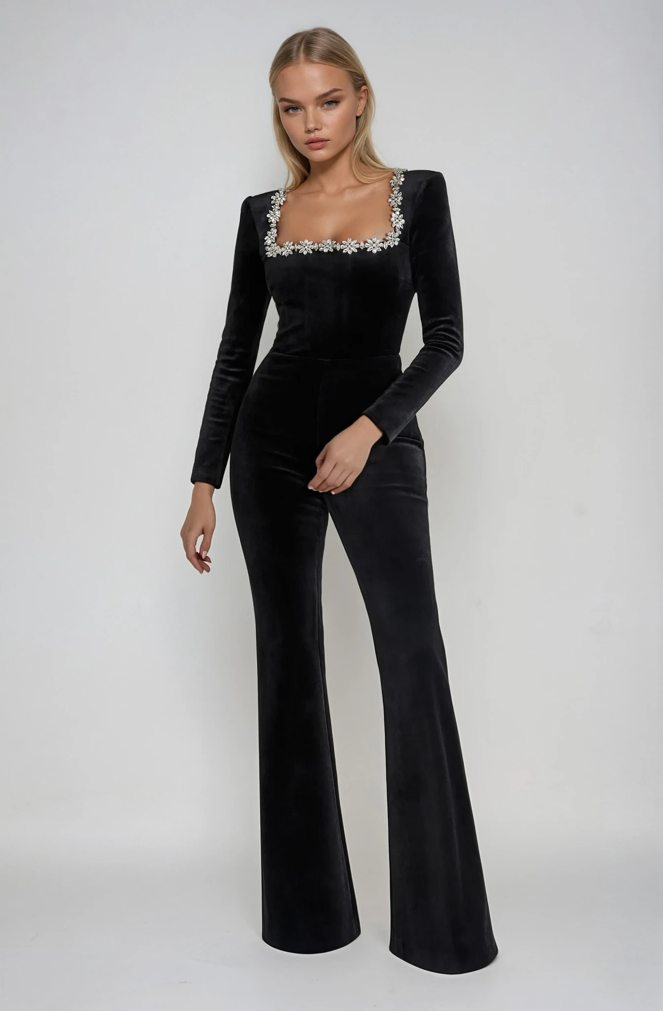 Stilla | Elegant Pyntet Jumpsuit