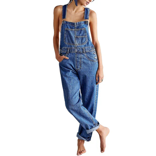 Stilla | Denim Jumpsuit Til Sommeren Afslappet Chic