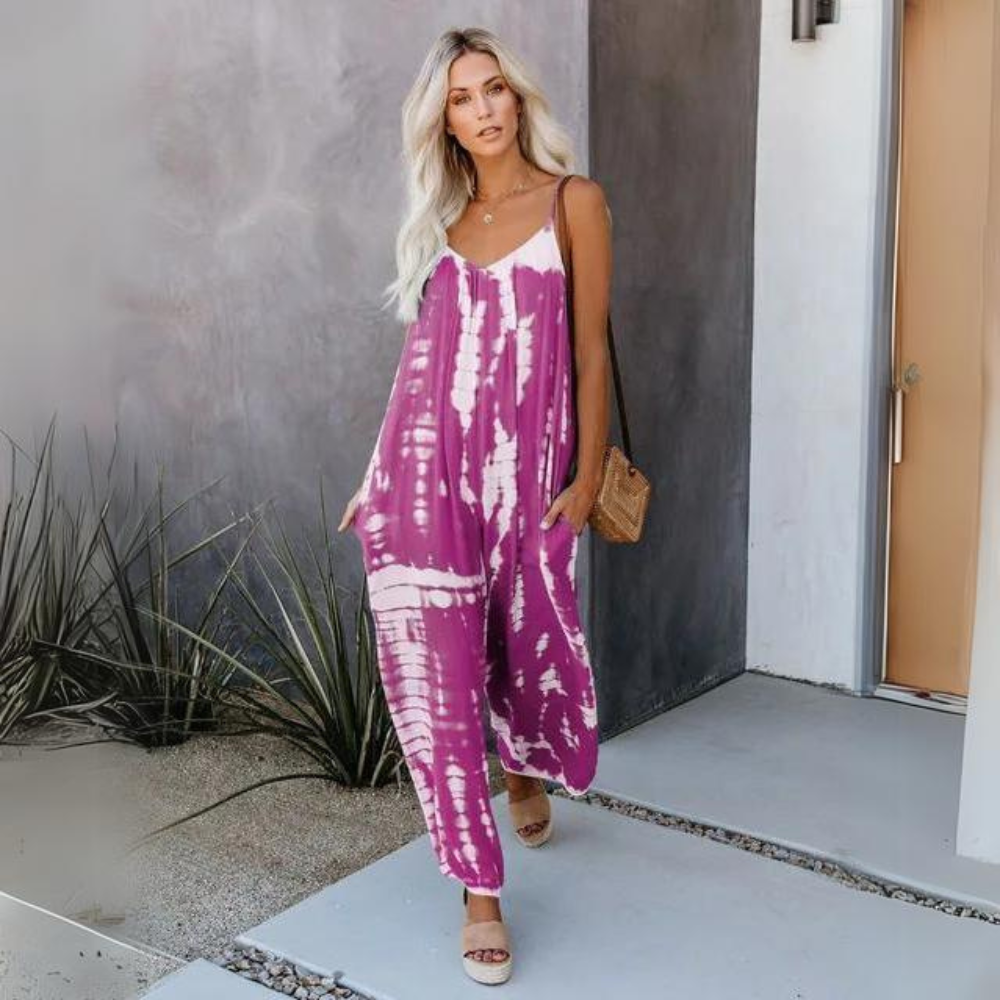 Stilla | Elegante Farverig Jumpsuit