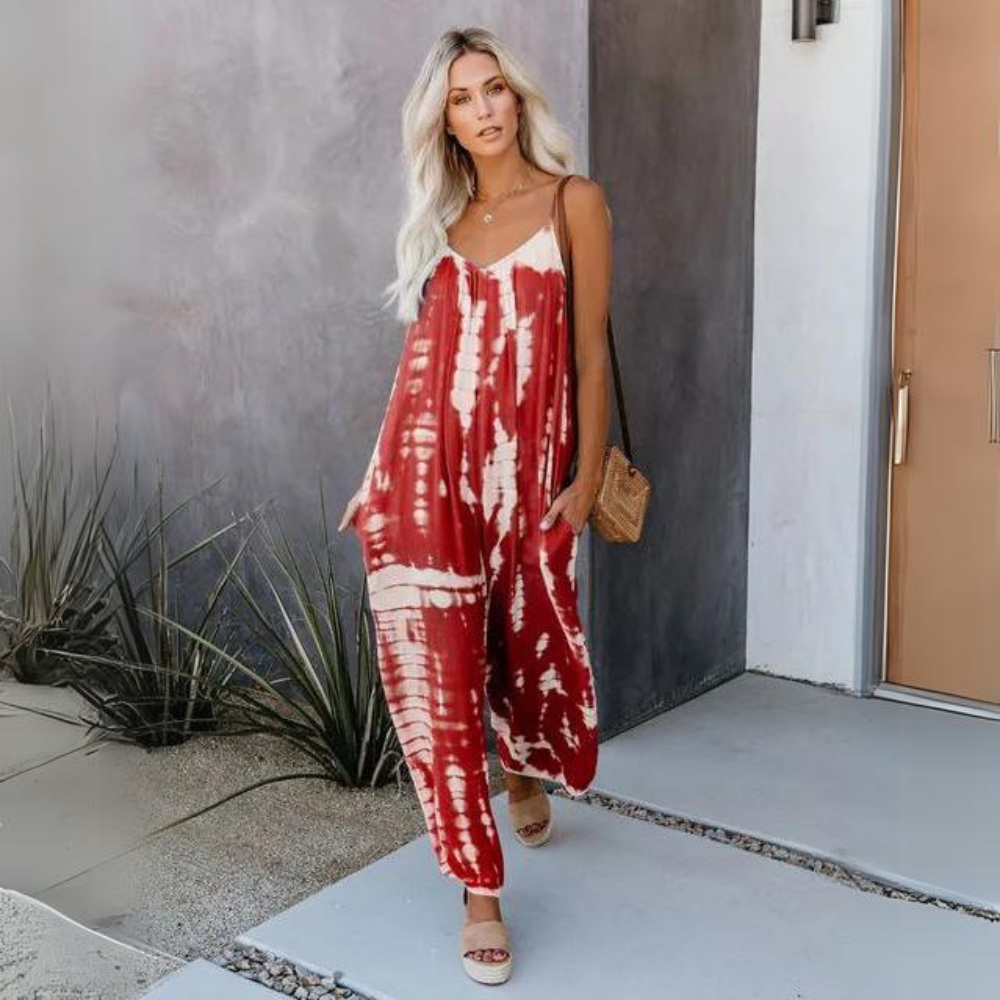 Stilla | Elegante Farverig Jumpsuit