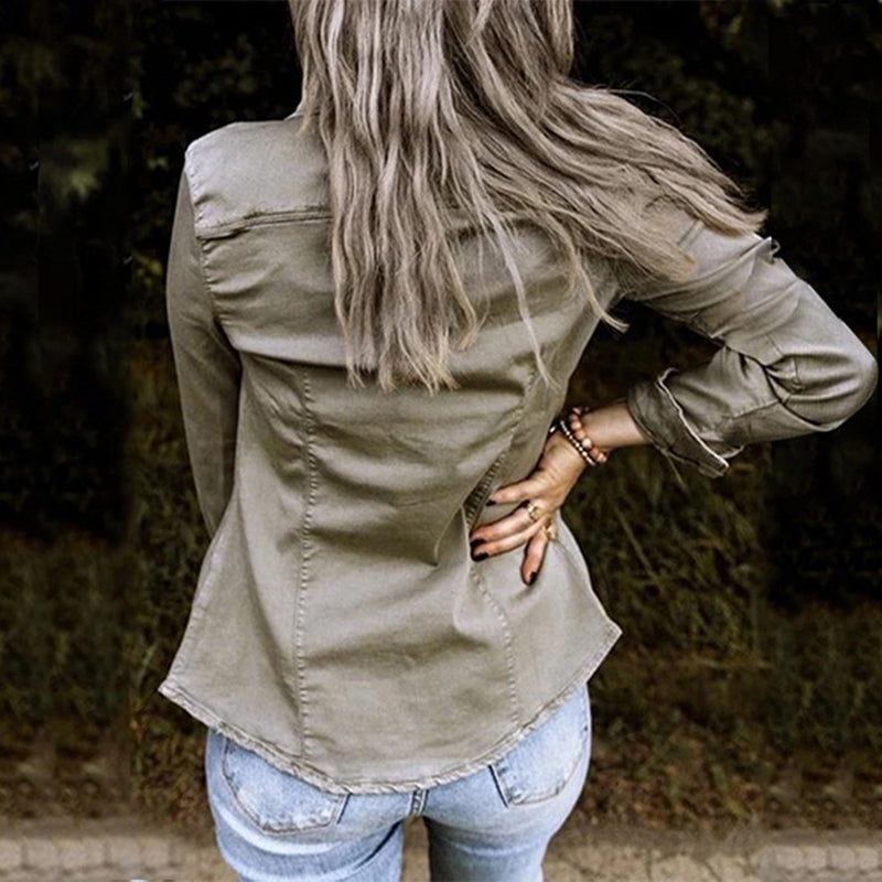 Stilla | Modejeansjakke Dame Denim Outfit Til Enhver Lejlighed