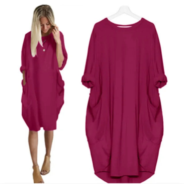 Stilla | Komfortabel Tummy Covering Kjole