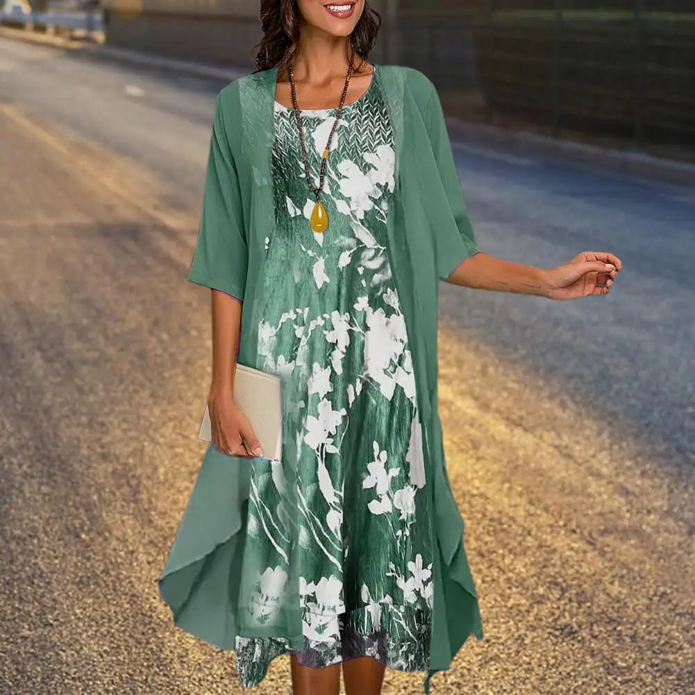 Stilla | Blomstret Sommerkjole i Romantisk Look