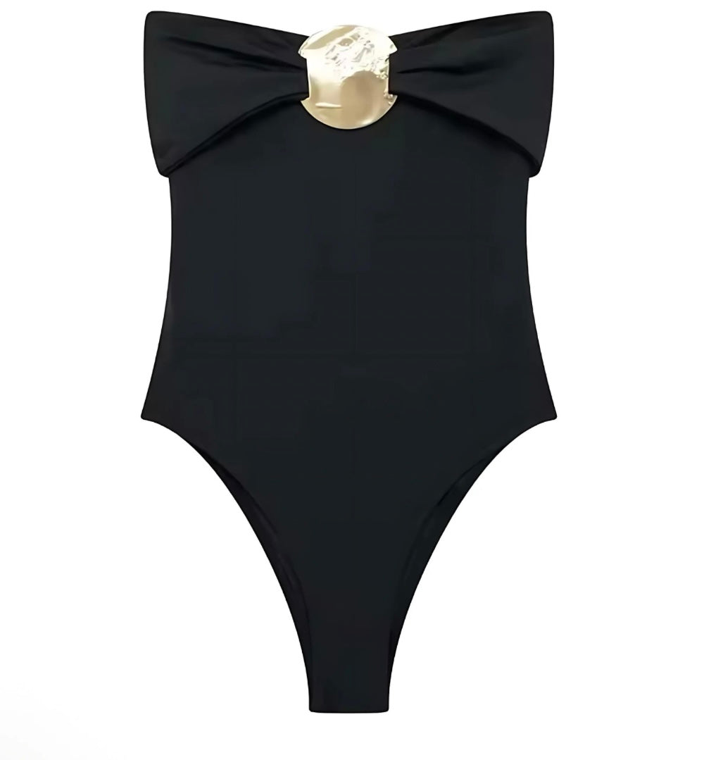 Stilla | Glamour Stropløs Bodysuit til Kvinder