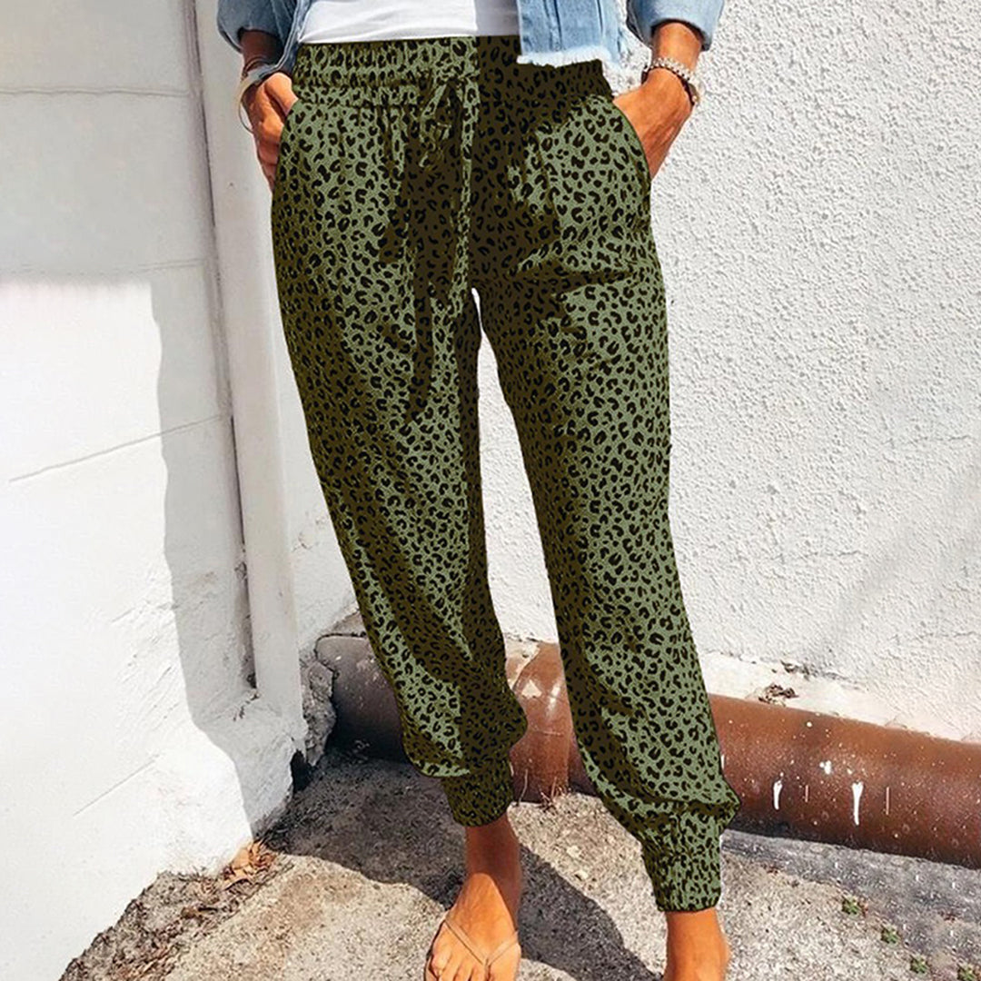 Stilla | Leopardprint Mode Bukser