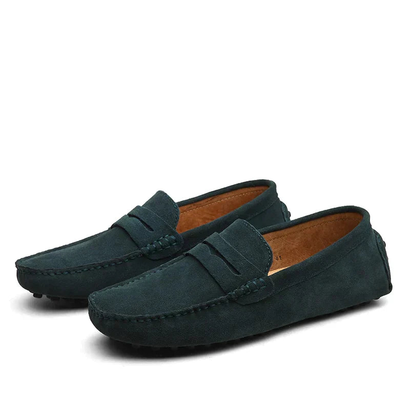 Stilla | Loafers Af Suede I Italiensk Stil