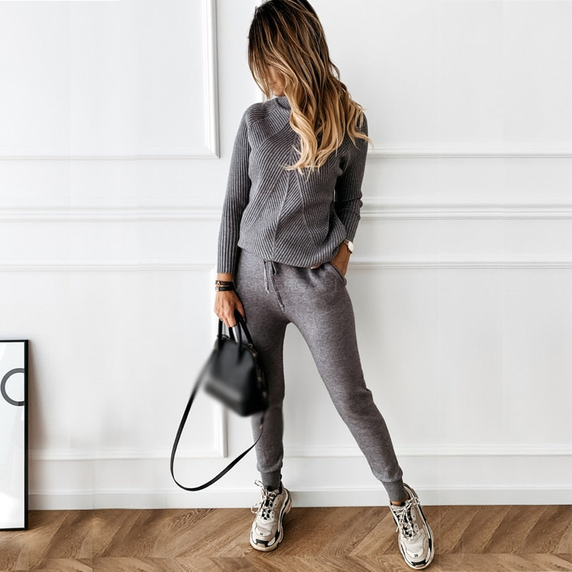 Stilla | Tracksuit Elegante Kvinders Designer Hjem Suit