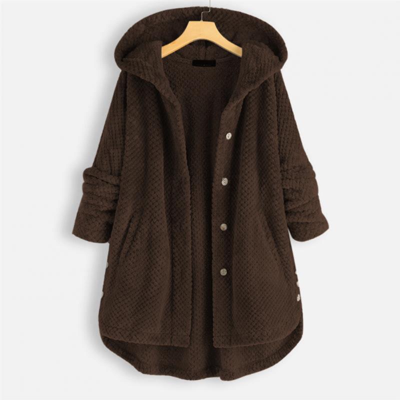Stilla | Hooded Fleecejakke i Sporty Design