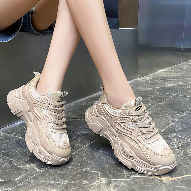 Stilla | Chunky Sneakers Komfortable Ergonomiske Sneakers