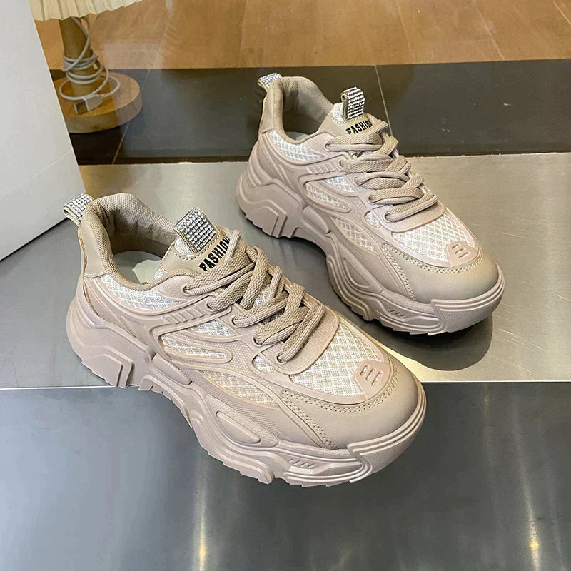 Stilla | Chunky Sneakers Komfortable Ergonomiske Sneakers