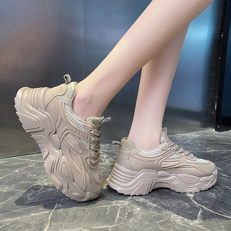 Stilla | Chunky Sneakers Komfortable Ergonomiske Sneakers