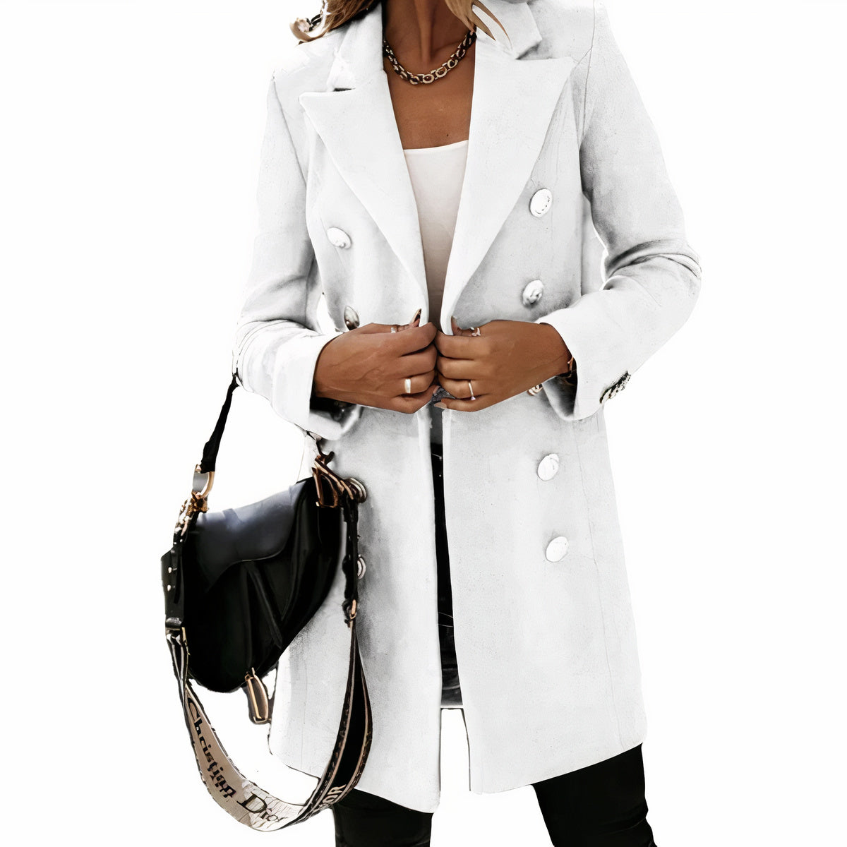 Stilla | Lang Trenchcoat Til Kvinder