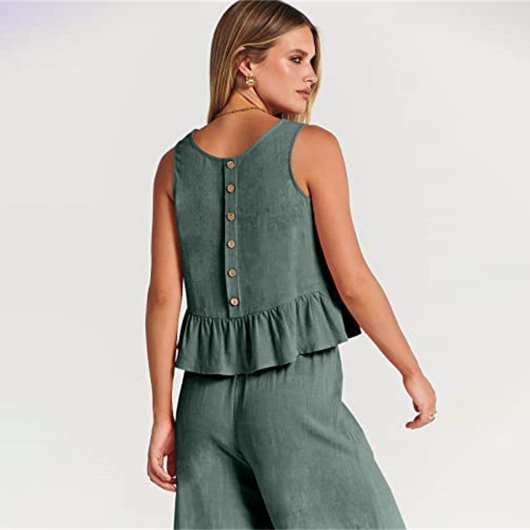 Stilla | to Dels Jumpsuit Kjole Til Kvinder Stilfuld og Alsidig