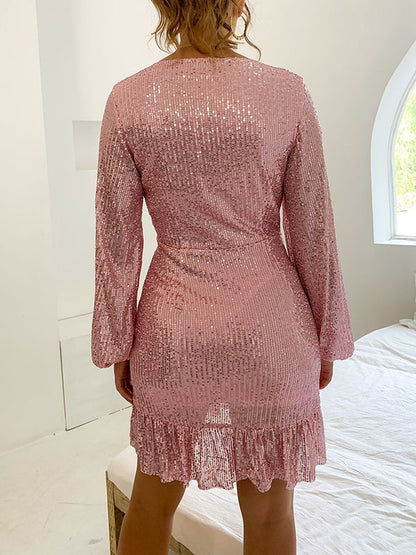 Stilla | Gravidkjole for Enkelt Farve Glimt Fald Transparente Elegante Gravidkjoler