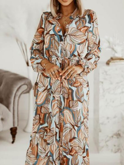 Stilla | Gravidkjole Til Blomsterprint Plisseret Lanternærme Gravid Bohem Maxi Kjoler Kjole