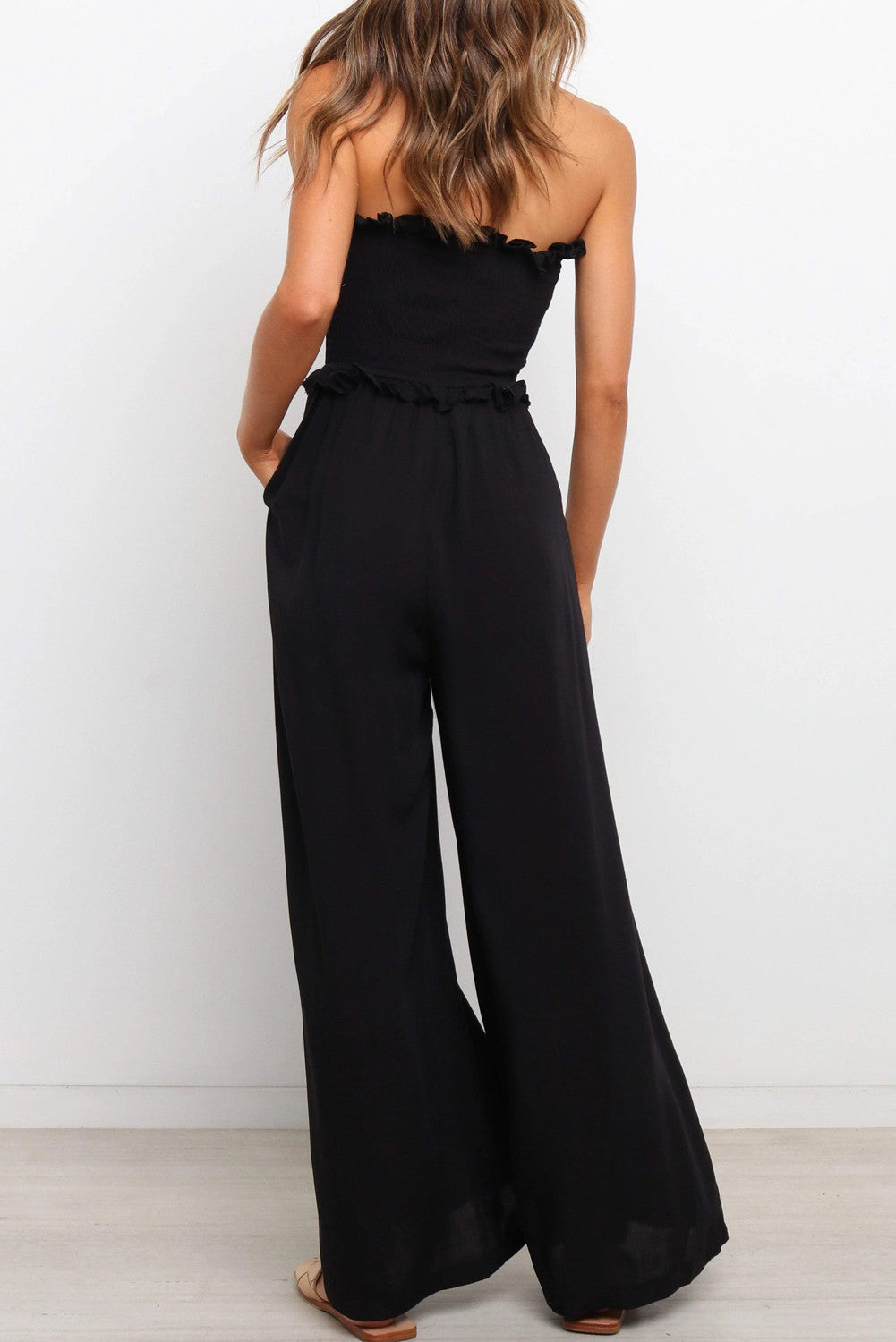 Stilla | Stropfri Rynket Bodice Jumpsuits