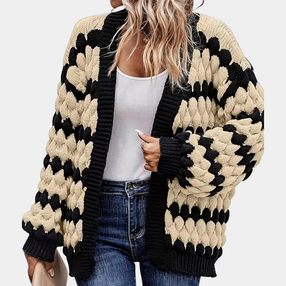 Stilla | Moderne Varm Strikket Cardigan Til Kvinder