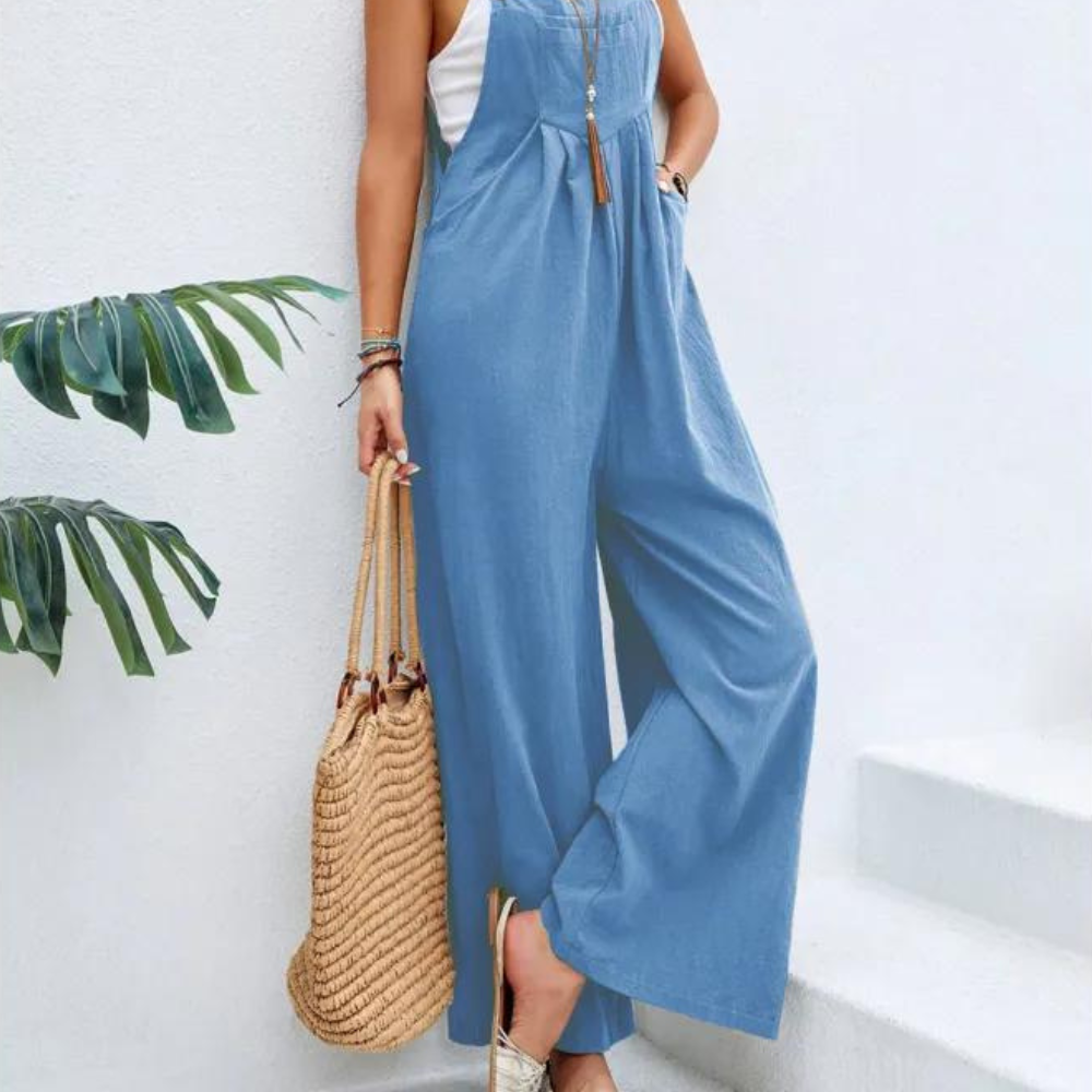 Stilla | Let og Komfortabel Ærmeløs Jumpsuit