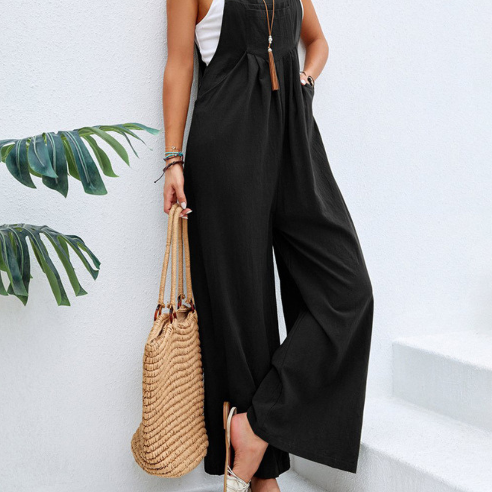 Stilla | Let og Komfortabel Ærmeløs Jumpsuit