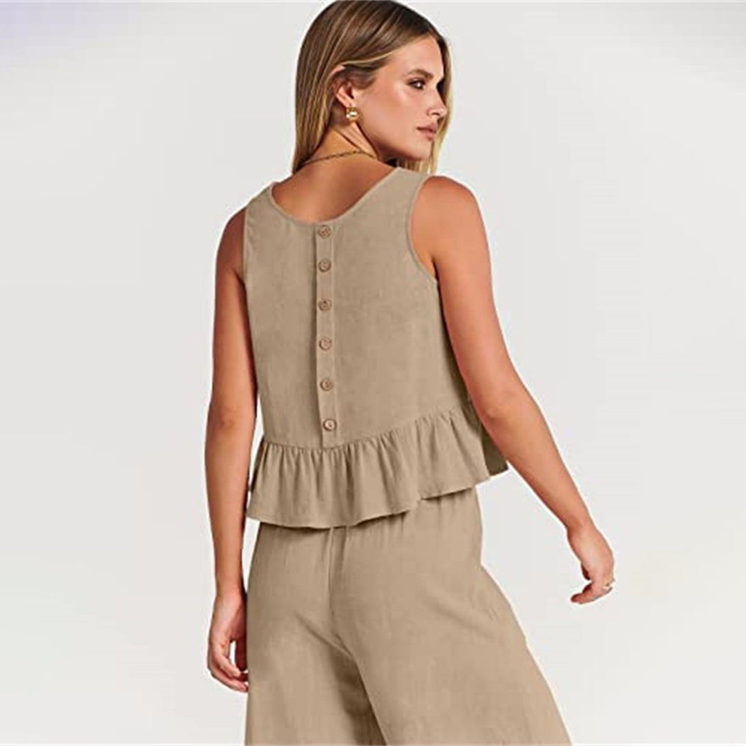 Stilla | to Dels Jumpsuit Kjole Til Kvinder Stilfuld og Alsidig