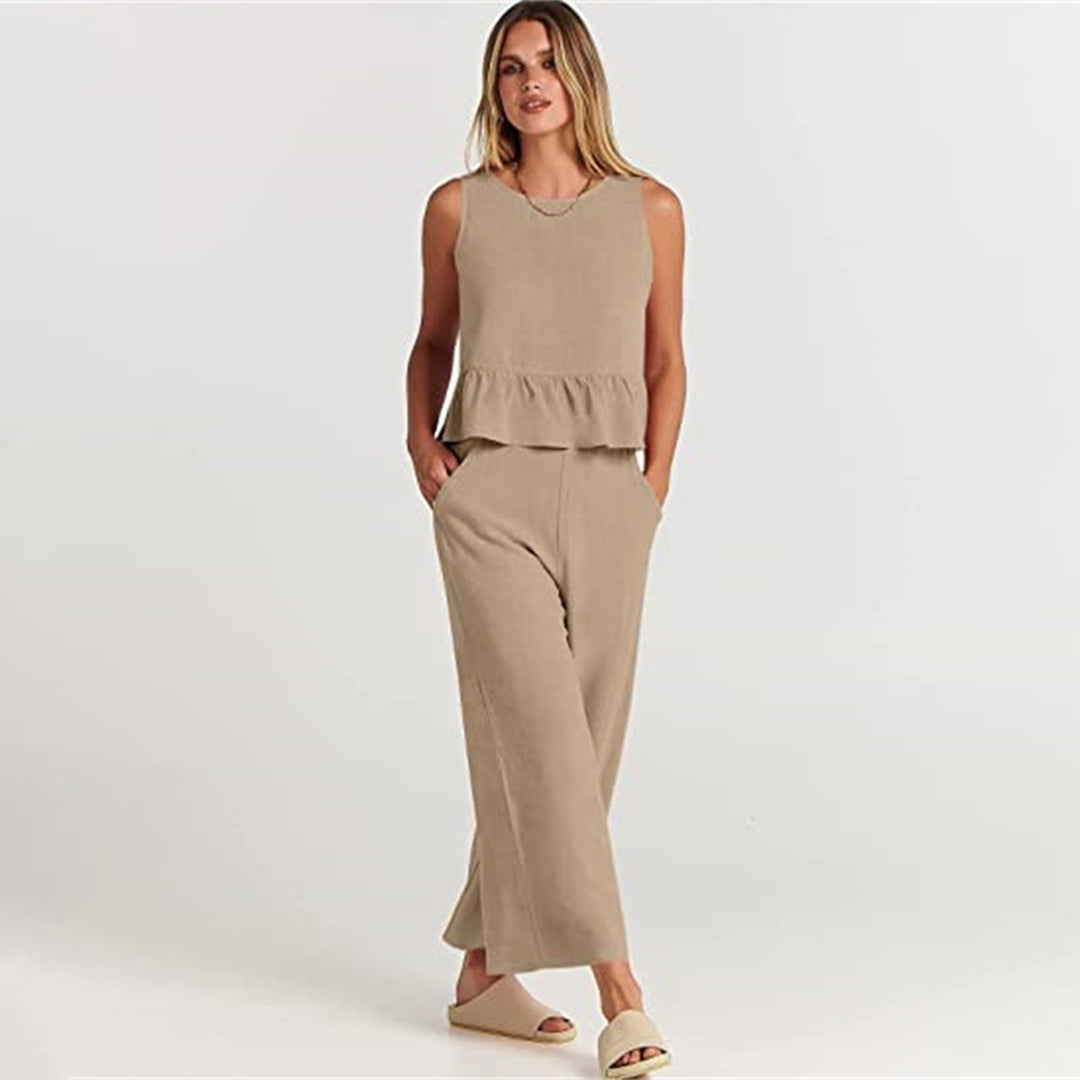 Stilla | to Dels Jumpsuit Kjole Til Kvinder Stilfuld og Alsidig