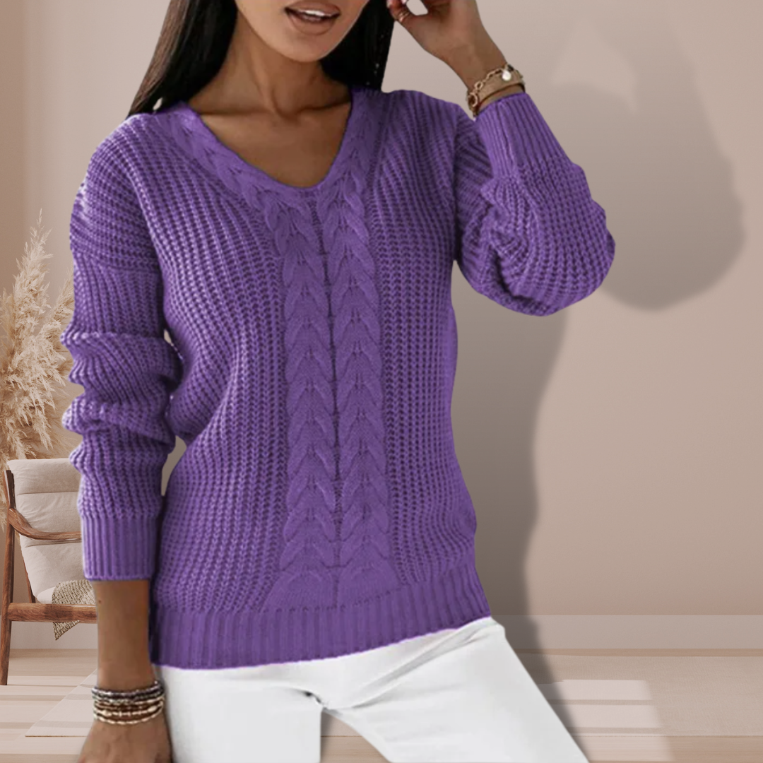 Stilla | Pullover i fleece-strik