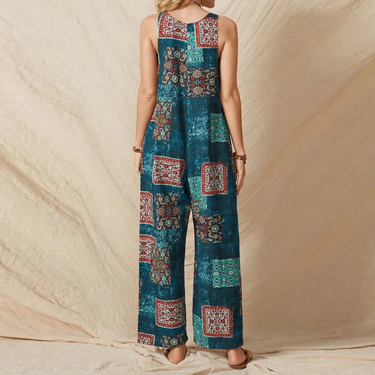 Stilla | Print Afslappet Jumpsuit
