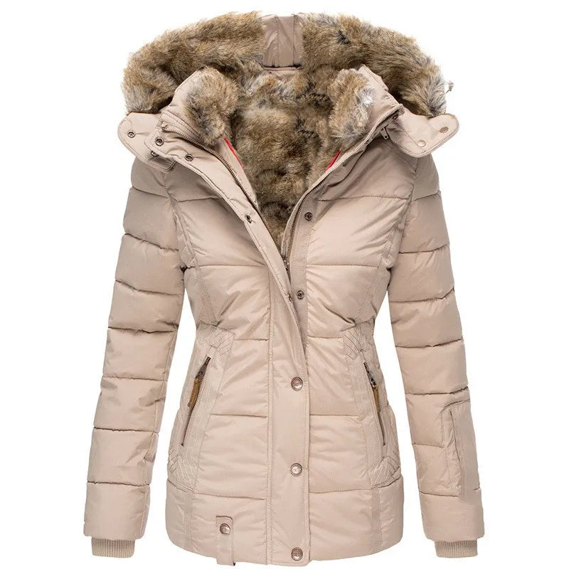 Stilla | Varmere Parka Med Fôret Hood