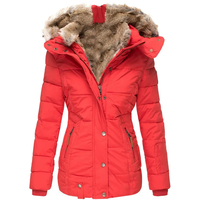 Stilla | Varmere Parka Med Fôret Hood