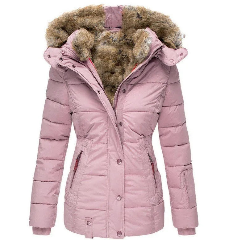 Stilla | Varmere Parka Med Fôret Hood