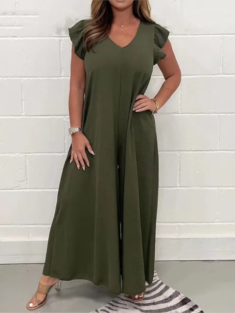 Stilla | Jumpsuit med Vide Ben