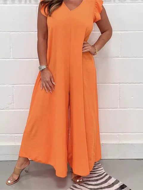 Stilla | Jumpsuit med Vide Ben