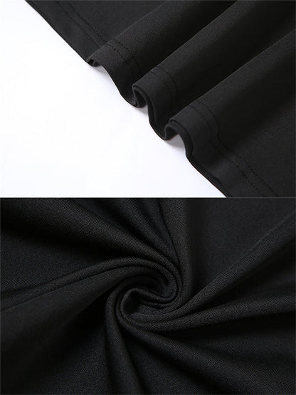 Stilla | Nero Tynd Uden Ryg Cocktail Fest Maxi Kjoler Fotografisk Premaman