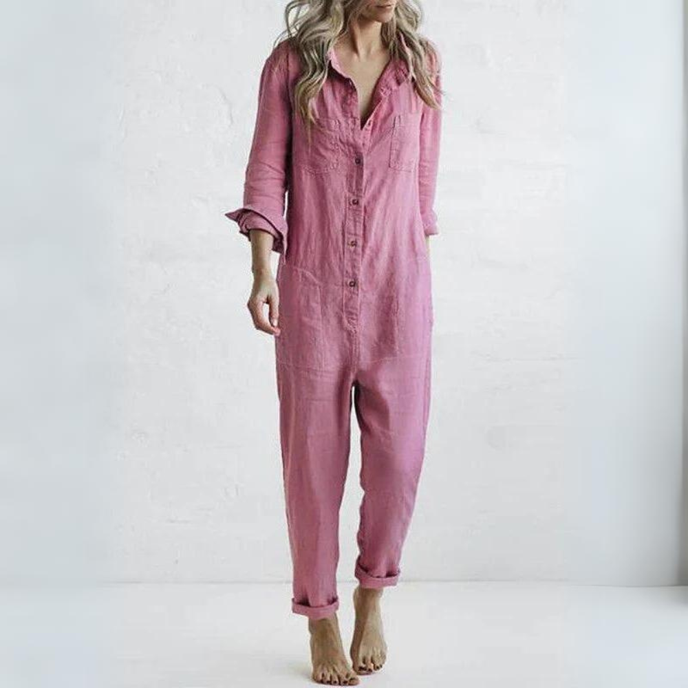 Stilla | Elegante Langærmet Jumpsuit