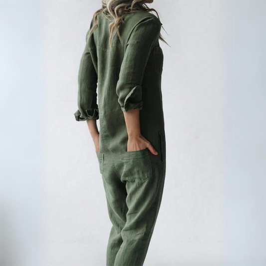 Stilla | Stilfuld Langærmet Jumpsuit til Kvinder