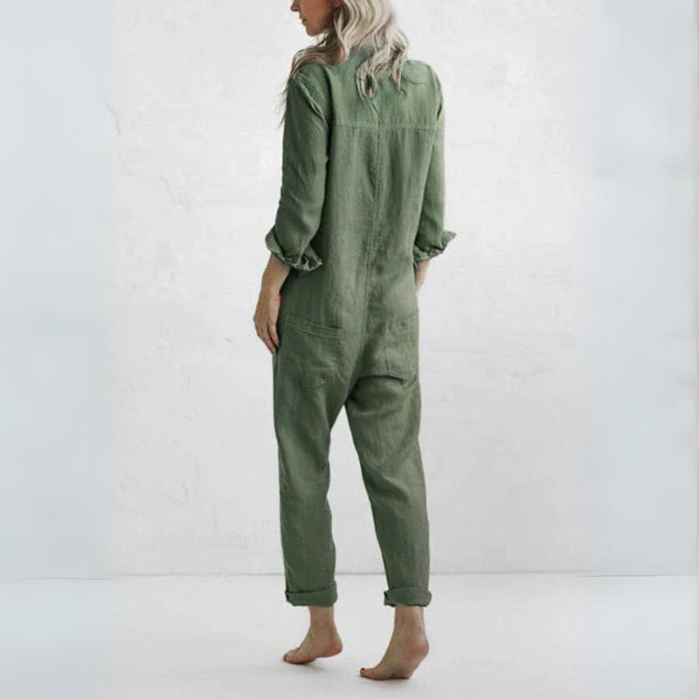 Stilla | Elegante Langærmet Jumpsuit