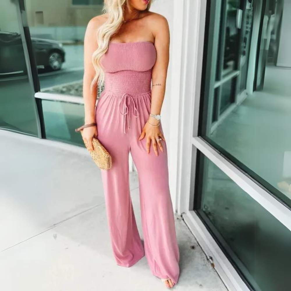 Stilla | Ny Stramningsfri Jumpsuit Med Elastisk Talje